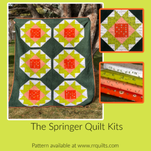 Spinger Quilt Kit *throw size