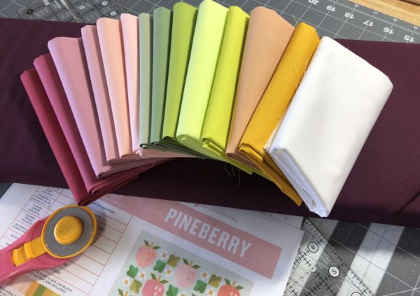 Pineberry Quilt Kit